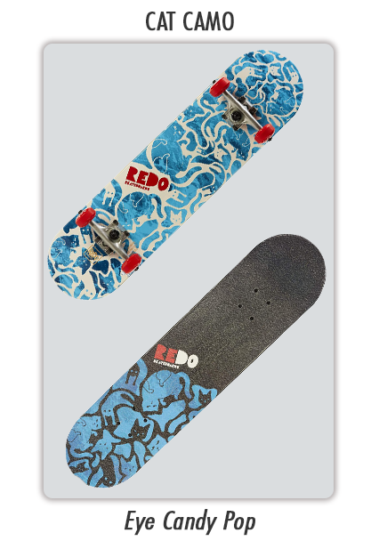 Eye Candy Pop Board Cat Camo